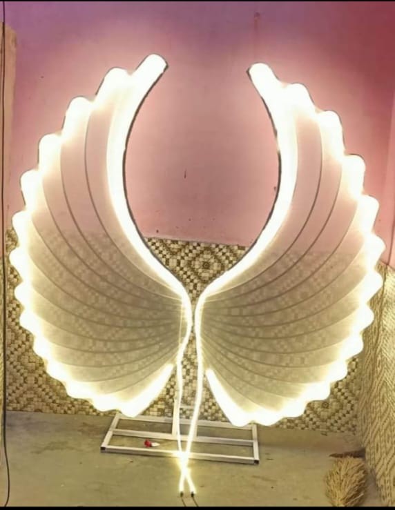 Butterfly Shape LED Wedding Selfie Point